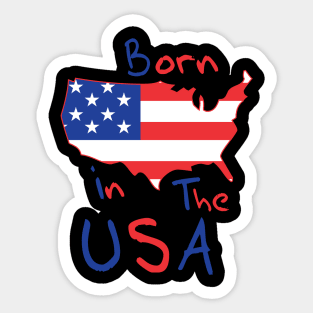 Born in the USA Sticker